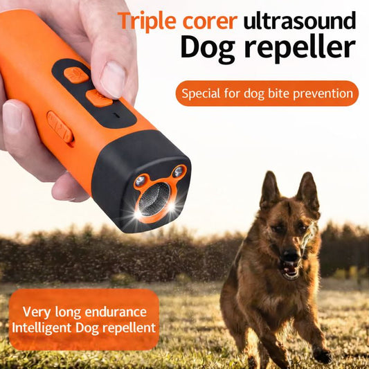 Ultrasonic Dog Repeller Anti Barking Device USB Rechargeable
