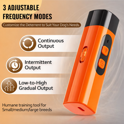 Ultrasonic Dog Repeller Anti Barking Device USB Rechargeable