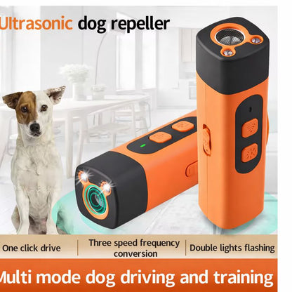 Ultrasonic Dog Repeller Anti Barking Device USB Rechargeable