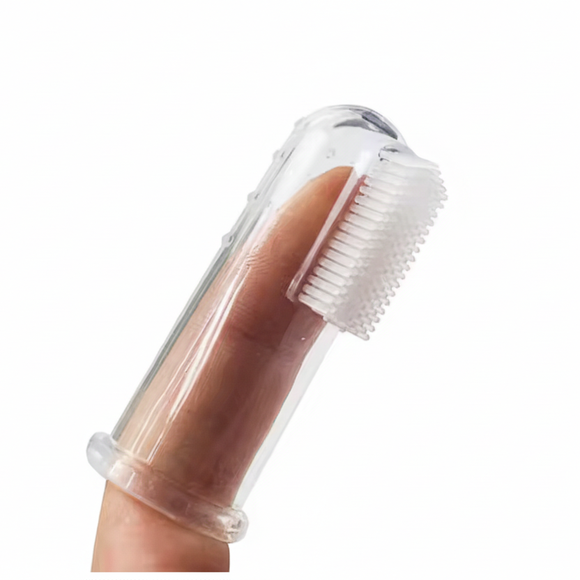 Soft Finger Toothbrush for Healthy Pet Teeth
