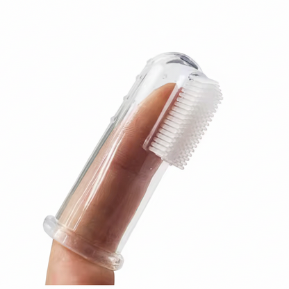 Soft Finger Toothbrush for Healthy Pet Teeth