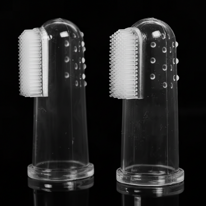 Soft Finger Toothbrush for Healthy Pet Teeth